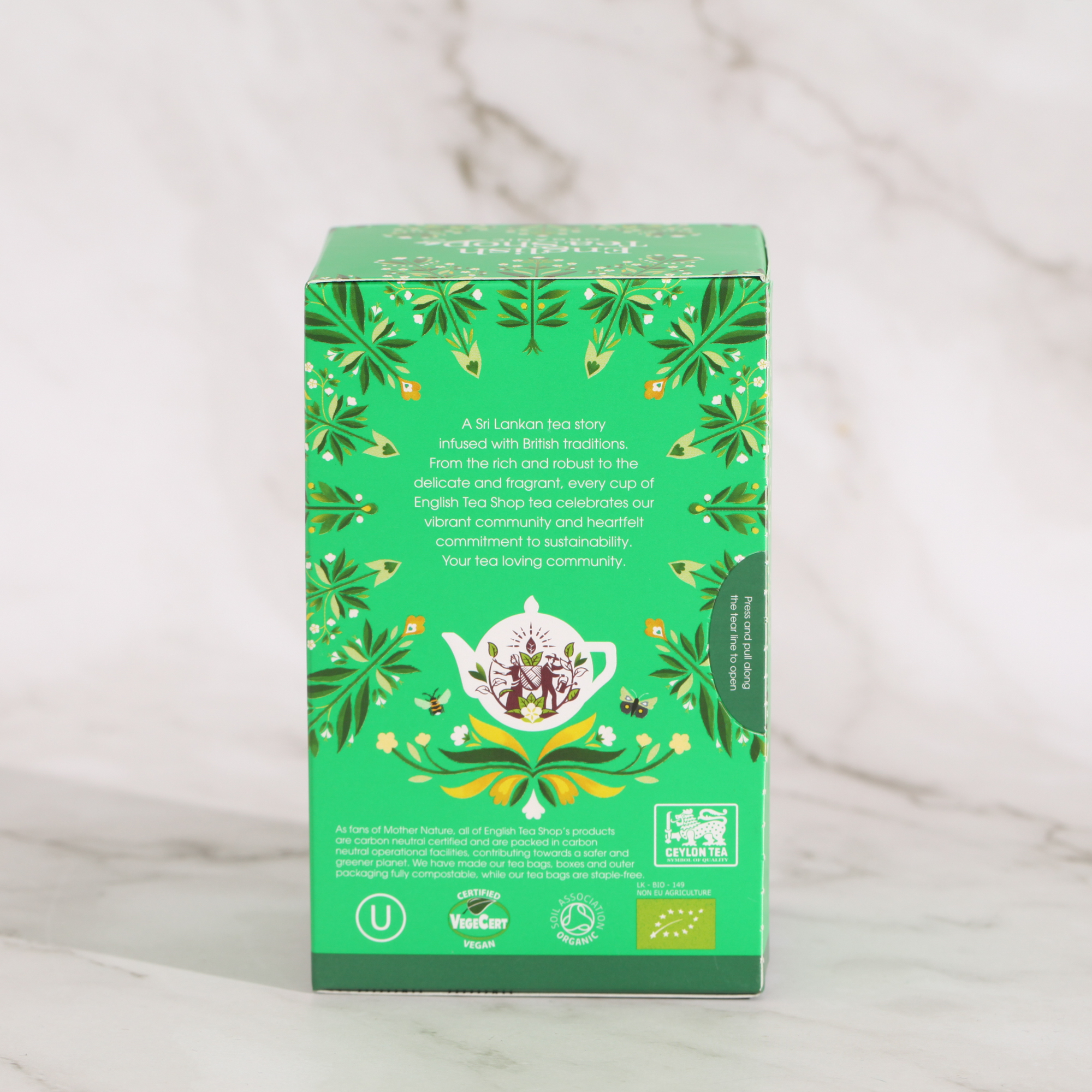 Organic Green Tea - English Tea Shop